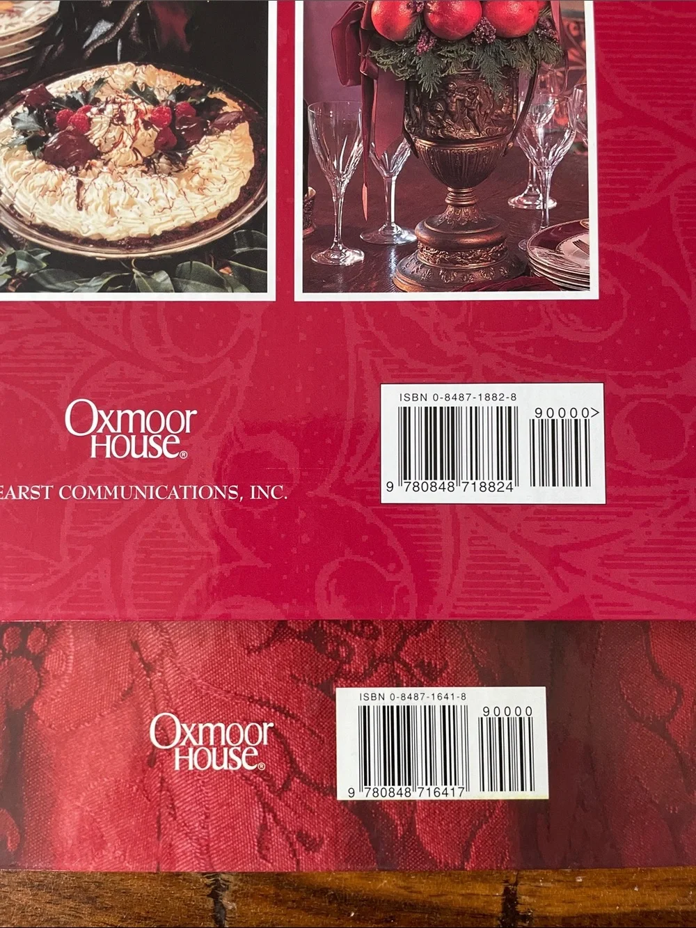 2 Christmas With Victoria Books Vintage 1997 and 1999 Hardcover